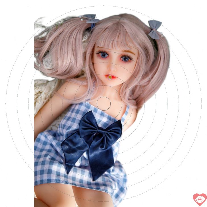 Kitty loli 70cm TPE ngực nhỏ anime cute mềm 