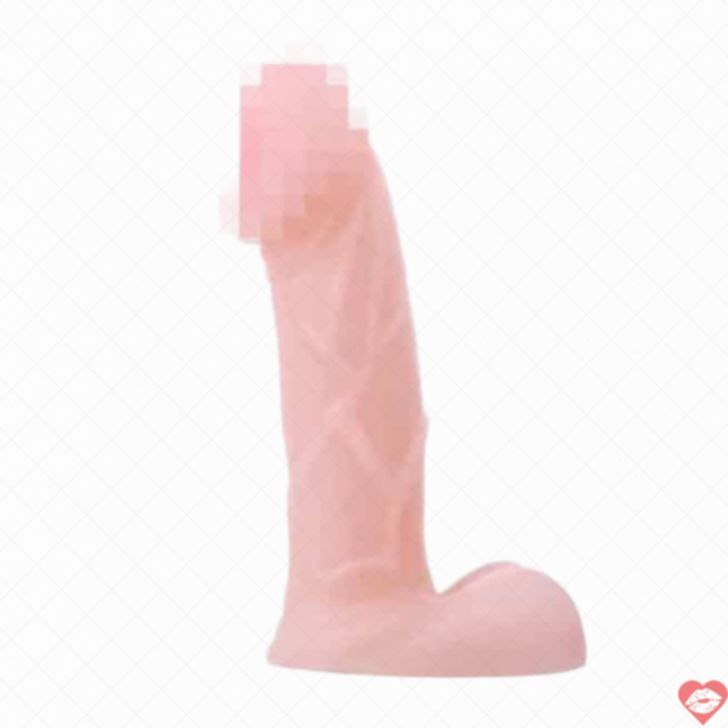 Dương vật giả Baile Slick Pleasure da thịt 11cm gân