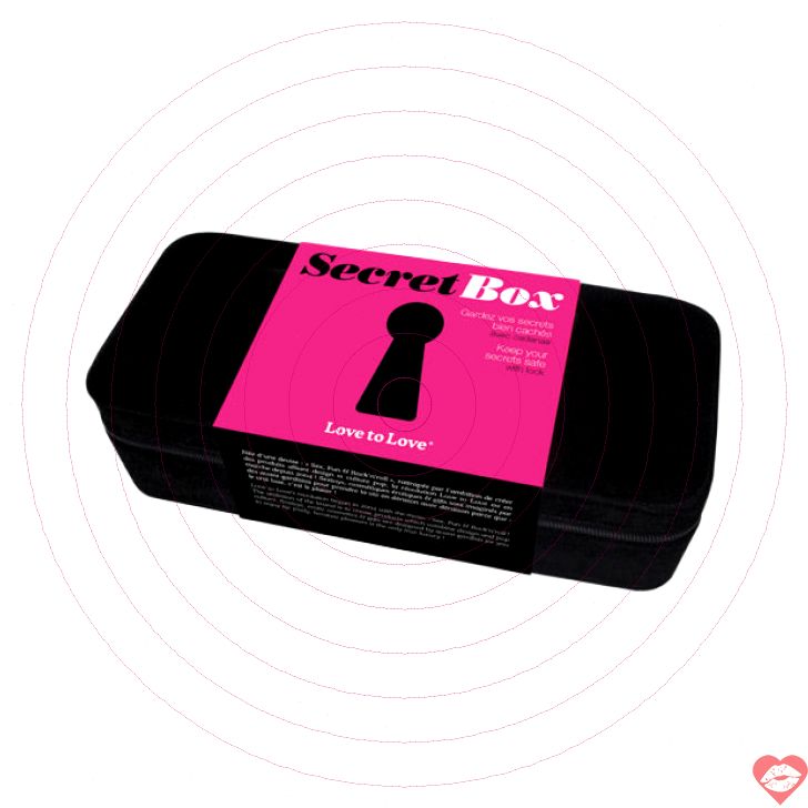 Hộp Đựng Đồ Chơi Tình Yêu Secret Box Sang Trọng Kín Đáo 