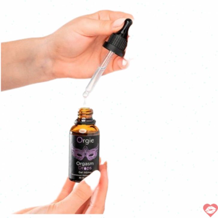 Orgie Clitoral Drops gel kích thích âm vật siêu mạnh 