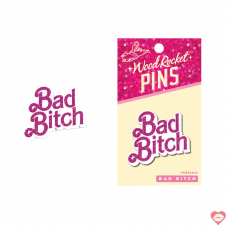 Enamel Pin Bad Bitch Phong Cách Nổi Bật Barbie 