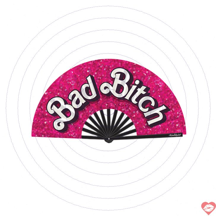 Wood Rocket Bad Bitch Quạt Sassy Gợi Cảm 