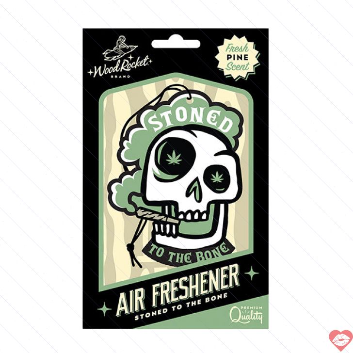 Wood Rocket Skull Nước Hoa Hương Thông Xe Đầu Lâu Tươi Mát 