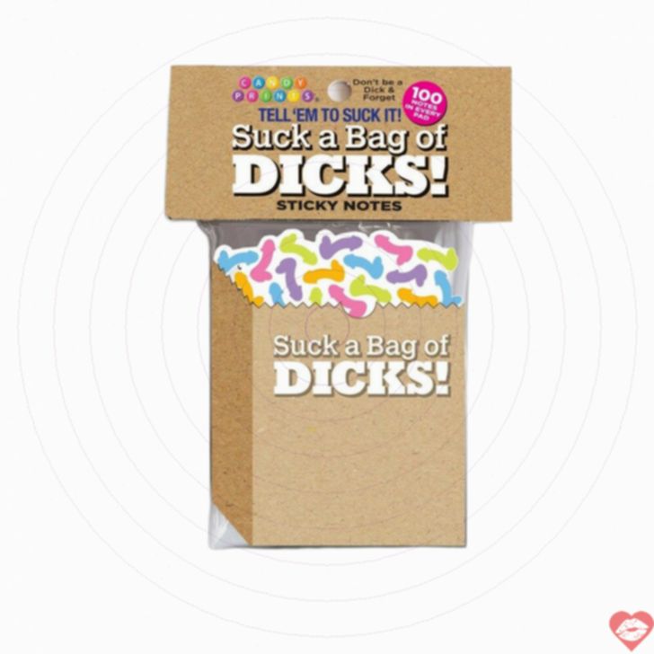 Sticky Notes Suck A Bag Dicks Hài Hước Văn Phòng Nổi Loạn 