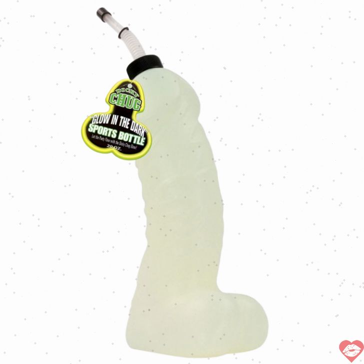 Chai nước Dicky Chug penis 20oz phát sáng tiệc tùng 