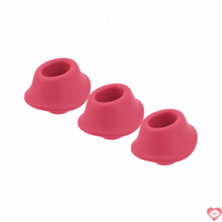 Womanizer Premium Thay Đầu M 3 Cái Đỏ
