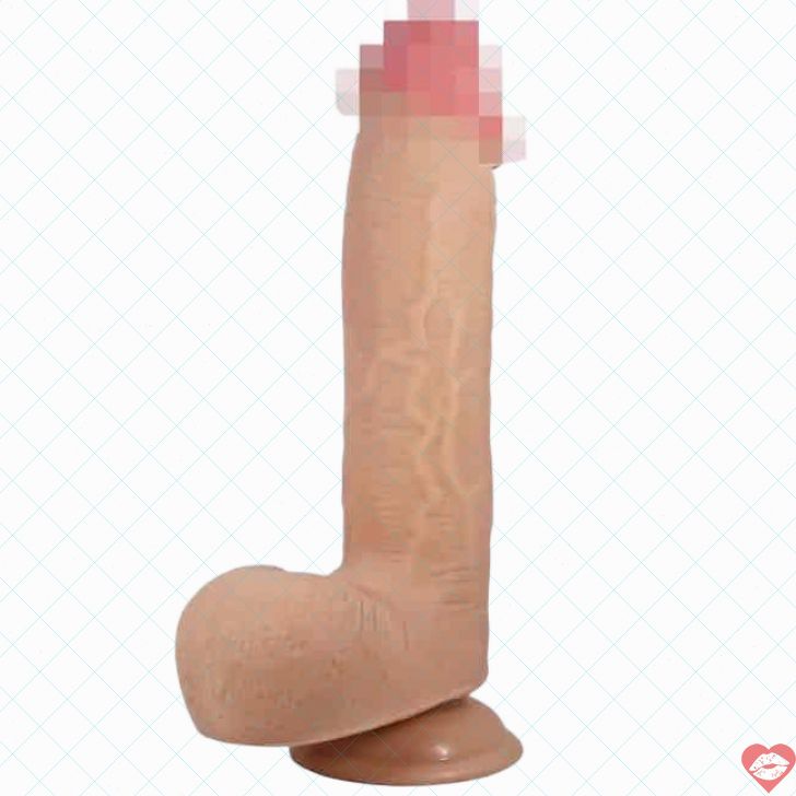 Baile Sliding Skin Dildo Da Trượt 23.4cm Thực Tế Siêu Mềm