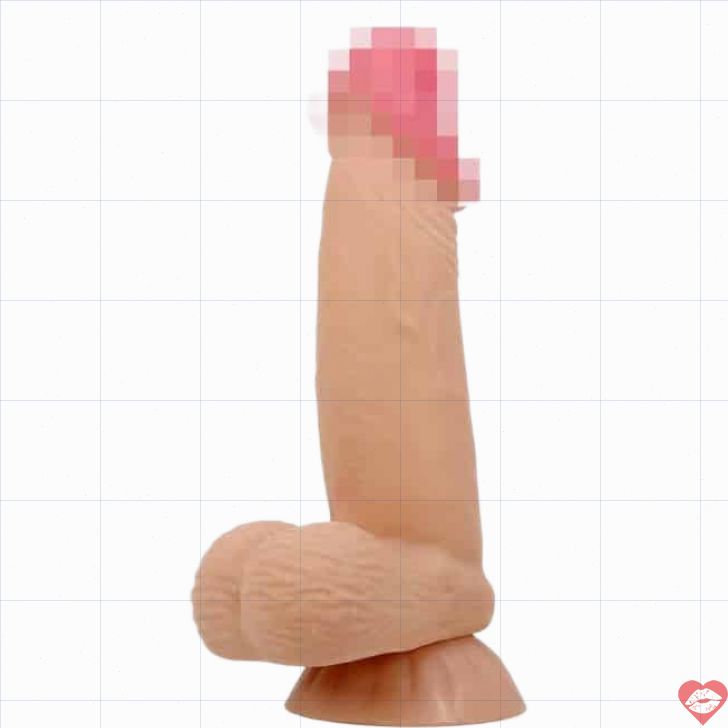 Baile Sliding Skin Dildo 19.4cm Da Trượt Thật