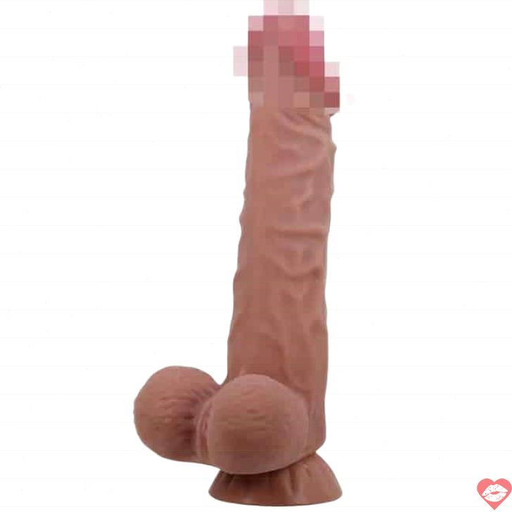 Baile Sliding Skin Dildo 24cm Da Trượt Thực Tế