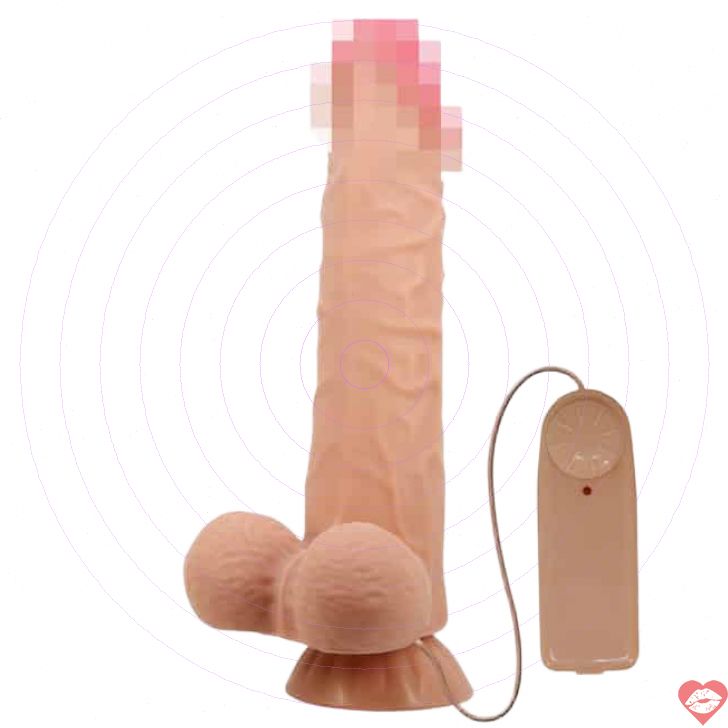 Baile Sliding Skin Dildo 24cm Da Động Vibro