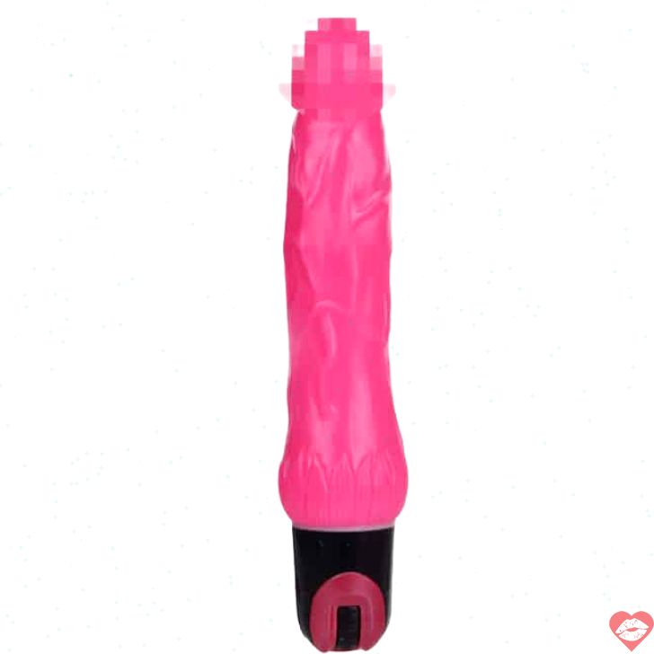 Baile Vibrator Thực Tế Hồng 24cm Đường 3.9cm