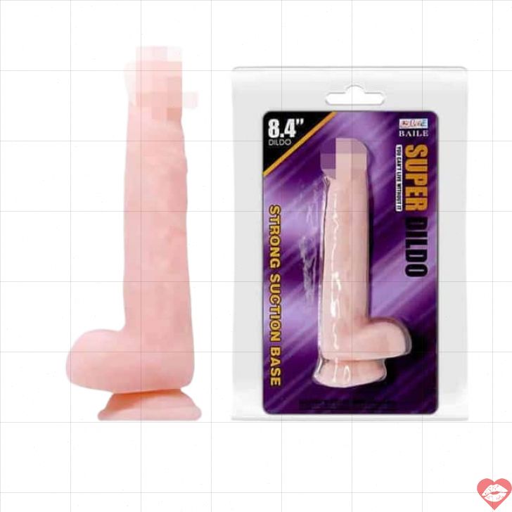 Baile Super Dildo 22cm Da Người Bám Mạnh