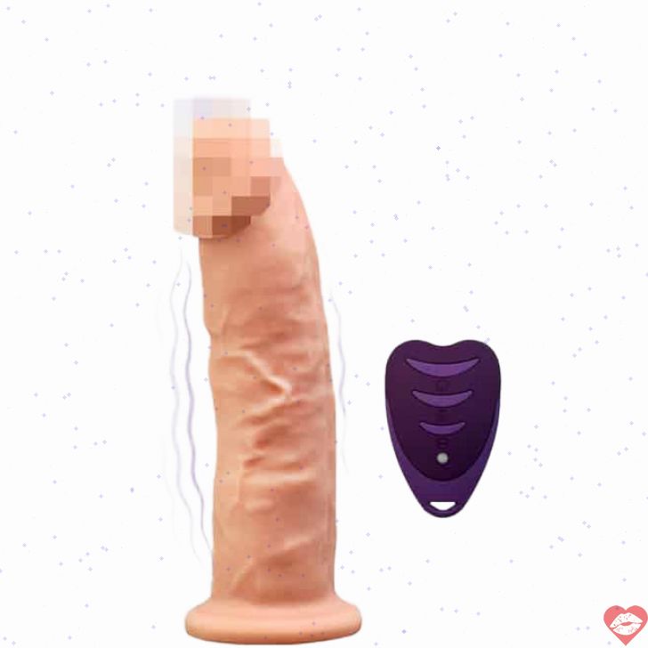 Fallo SilexD 17.5cm Vibro Remote Siêu Mềm Thực