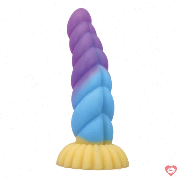Baile Unicorn Dildo Silicone 22cm Lấp Lánh