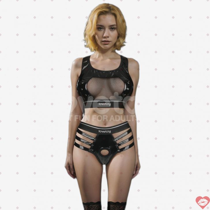 Lovetoy Rebellion Reign Strap L/XL Đen Trói