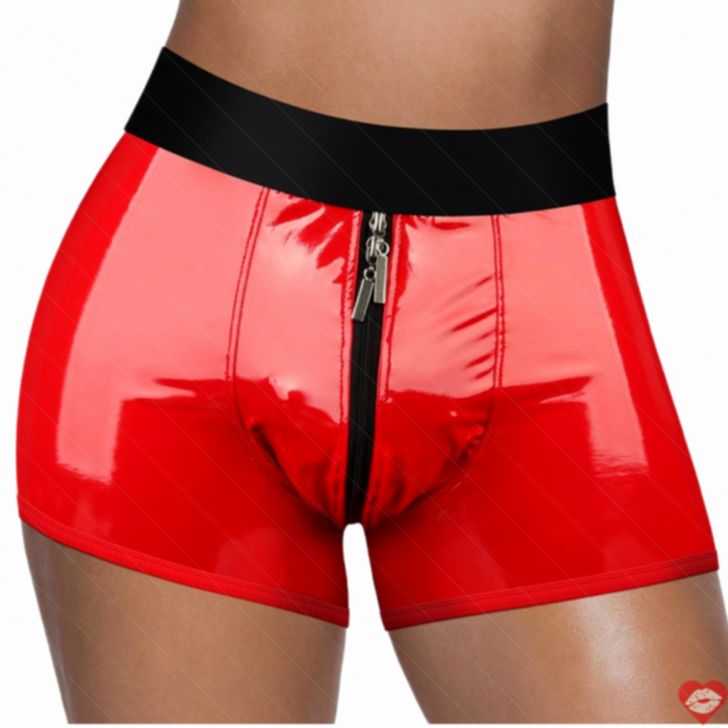 Lovetoy Quần Đùi Đeo S/M Đỏ Thoải Mái Dài Hạn