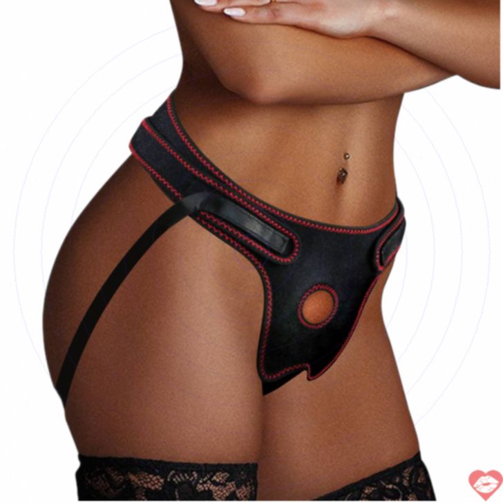 Lovetoy Strap-on Đơn Giản Đen Đeo Thoải Mái