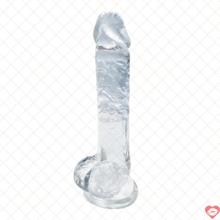 Magic Eyes Sword Fake Penis Hút Đĩa 19.5cm
