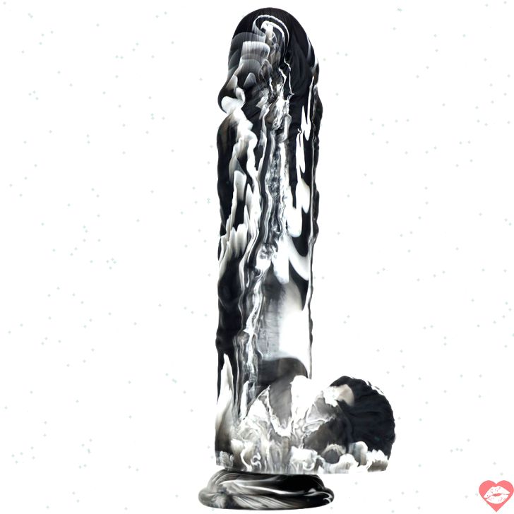 Dildo Khổng Lồ 25cm Đa Màu Siêu Dày Lấp Đầy