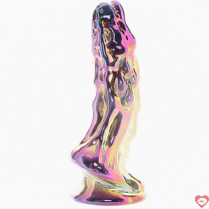 Magic Dragon Glass Dildo Anal Lấp Lánh 20cm