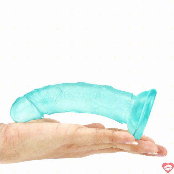 Dildo Xanh 6 Inch PVC Siêu Linh Hoạt