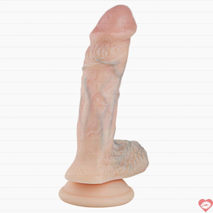 Yang Vật Siêu Hút Đáy Silicone Uốn Lượn Thâm Sâu