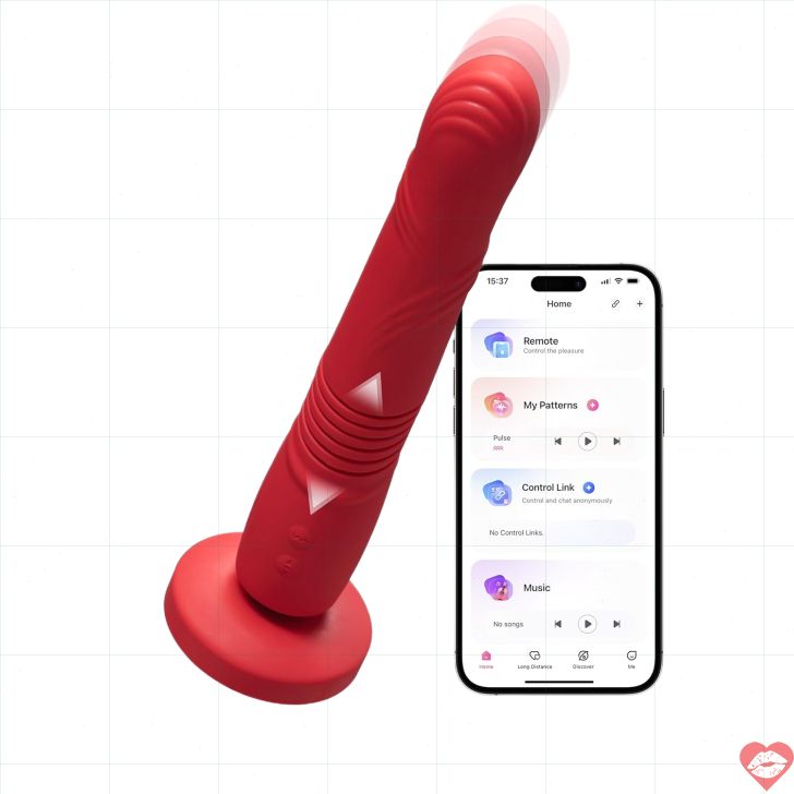 Lovense Gravity app thrust rung tự động dildo