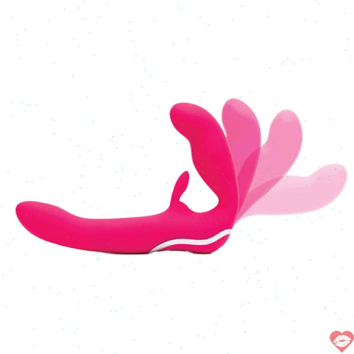 Happy Rabbit strapless thỏ đeo đôi nâng tầm cực khoái 