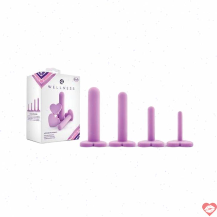 Bộ Dilator Blush Silicone 4 Kích Cỡ Giãn Nở An Toàn 