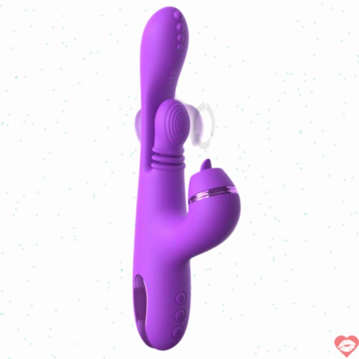 IntiMotion Pulse Pro rabbit rung đa chiều cực khoái nam 