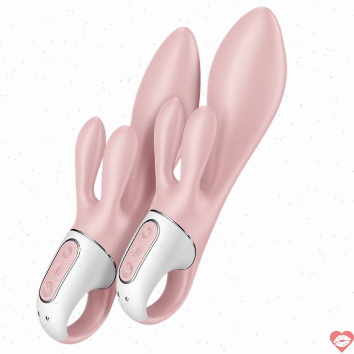 Satisfyer Air Pump Bunny 3 Bơm G-spot Song Hợp Sướng Rơn 