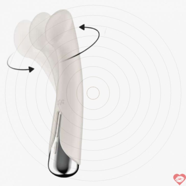 Satisfyer Spinning G-Spot Trắng, Xoay G Siêu Sướng