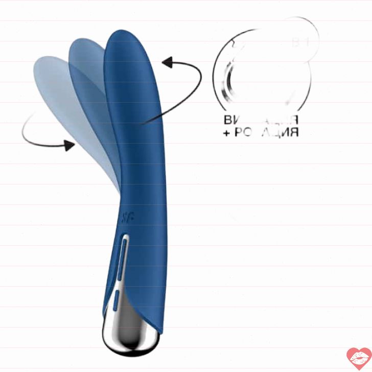 Satisfyer Spinning 1 G-Xanh Rung Xoay Siêu Thích