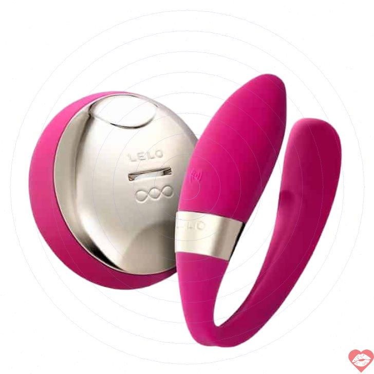 Lelo Tiani 2 hồng couples remote 8.4cm rung đôi 8 mức