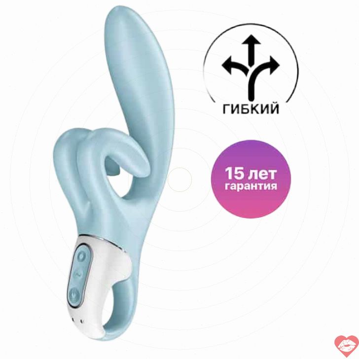 Rabbit Touch Me Xanh Satisfyer 2 Cánh Thỏa Mãn