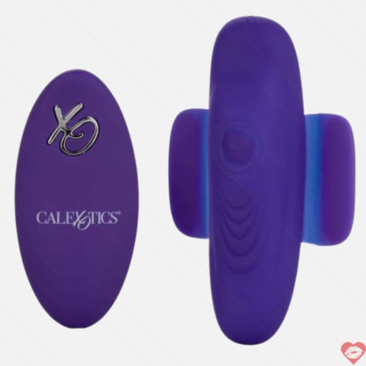 CalExotics Lock-N-Play Panties Oscillator Tím Remote Đam Mê