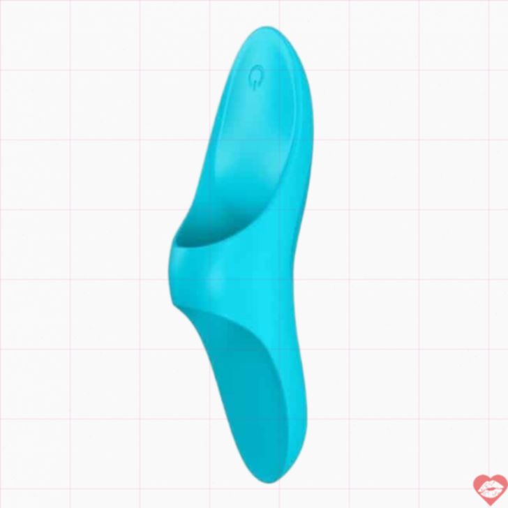 Vibrô ngón Satisfyer Teaser xanh ngọc kích thích