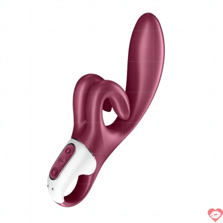 Satisfyer Rabbit Vibrator Đỏ Rung Mạnh Chống Nước
