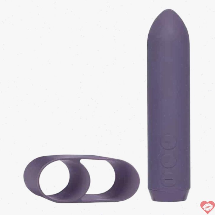 Je Joue Bullet vibrat ngón tay tím mini mạnh