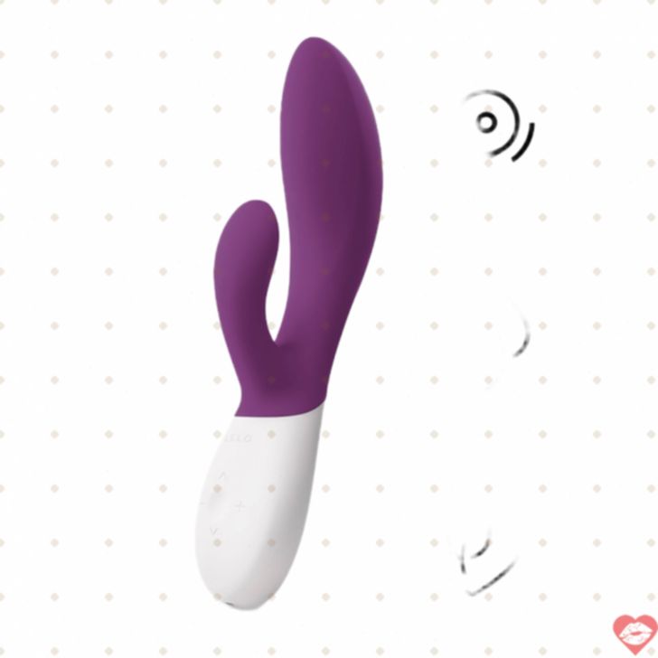 Lelo Ina Wave 2 G-spot Clit Tím WaveMotion