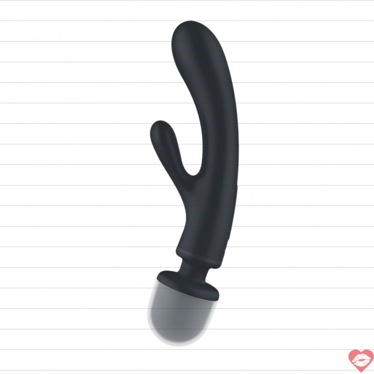 Satisfyer Triple Lover xám rabbit rung 3 khoái mạnh mẽ ướt át