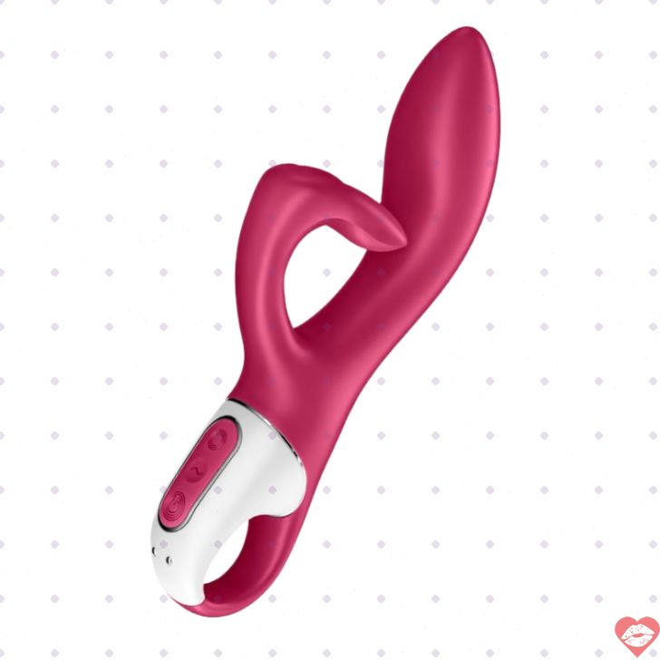 Satisfyer Embrace Rabbit Rung Đỏ 21cm Đức