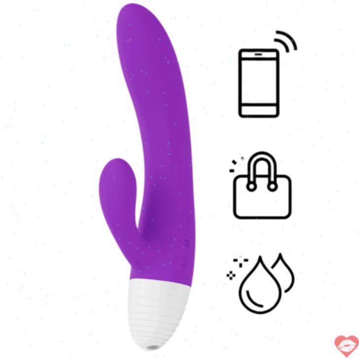 Lelo Kaya APP Rabbit Tím Rung Thủy Phù Cao Cấp