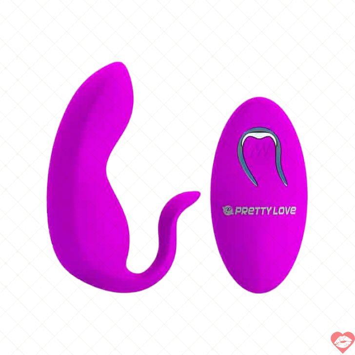 Vibro Cặp Pretty Love Tím Pú Tốc Đeo Thoải Mái
