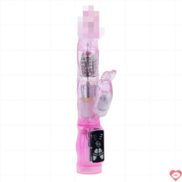 Vibro Baile Lover Rotary Clit Hồng Quay