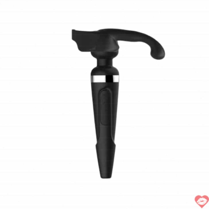 Lovense Domi Nam Đầu Silicone Đen 18cm