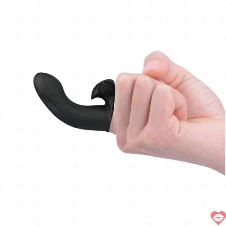 PrettyLove Adonis Finger Rung Đen Siêu Nhạy Cảm