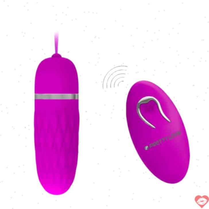 Vibro trứng Pretty Love Dawn tím remote khoái cảm cao