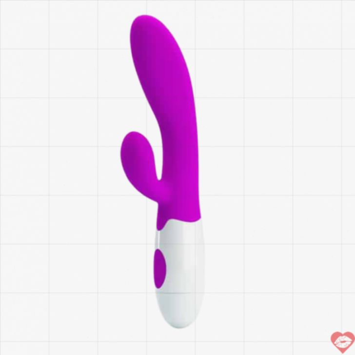 Pretty Love Alvis Vibrator Hồng 20.5cm Siêu Mịn