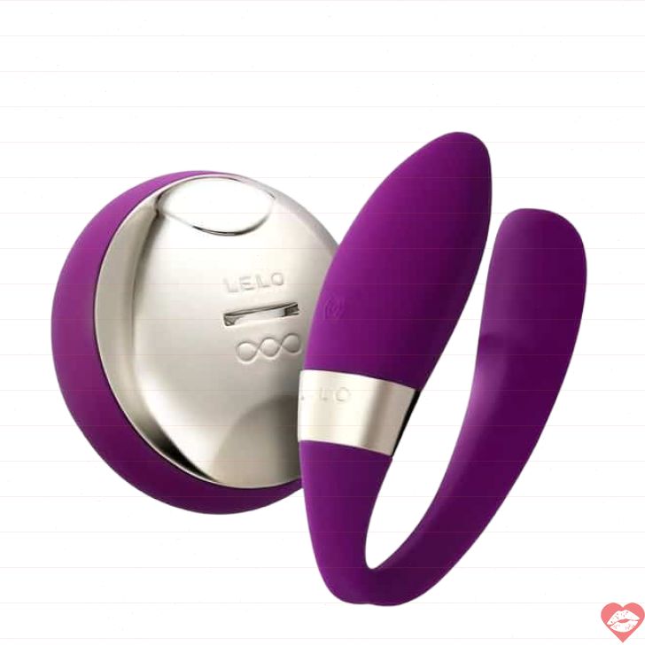 Lelo Tiani 2 Tím Remote Cặp Đôi 8 Chế Độ Thăng Hoa